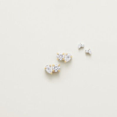 Two Diamond Studs