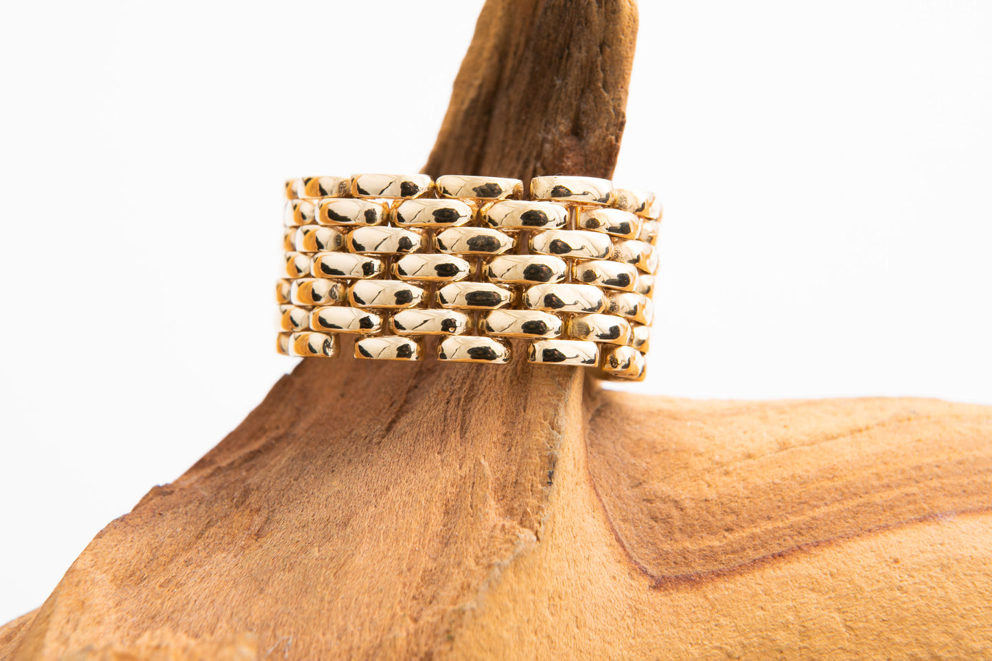 Gold Chain Ring
