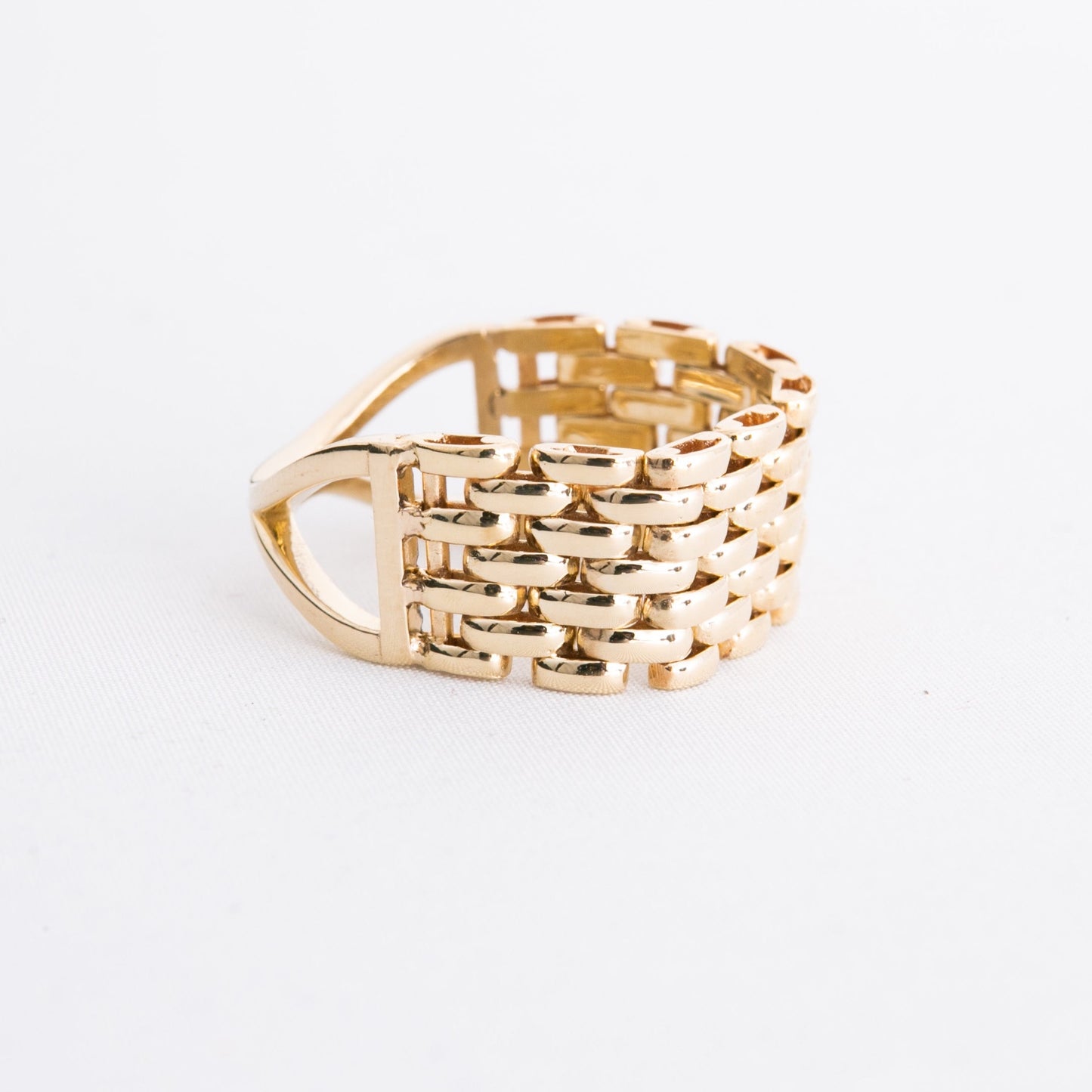 Gold Chain Ring