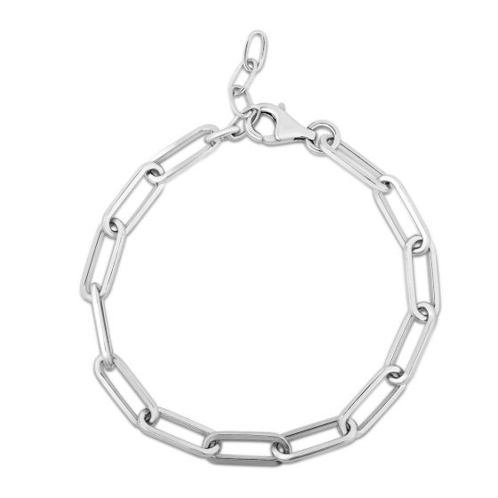 Silver 2.5mm Paperclip Chain