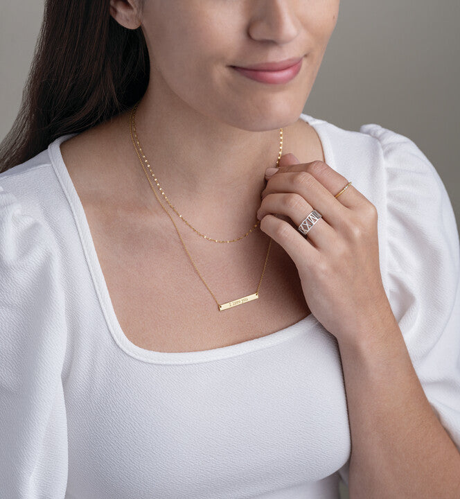 Simple Bar Necklace
