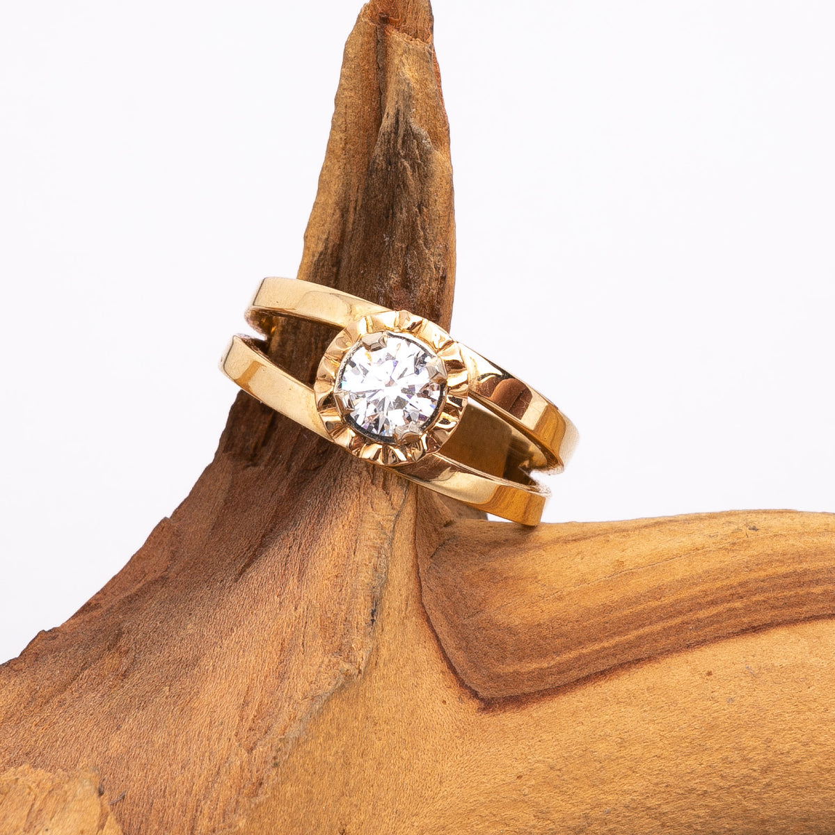 Hand Made Diamond Rings Hand Fabricated Diamond Ring – B.T. ODonnell Goldsmith Jeweler