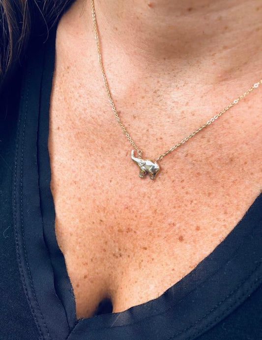 Antique Elephant Necklace