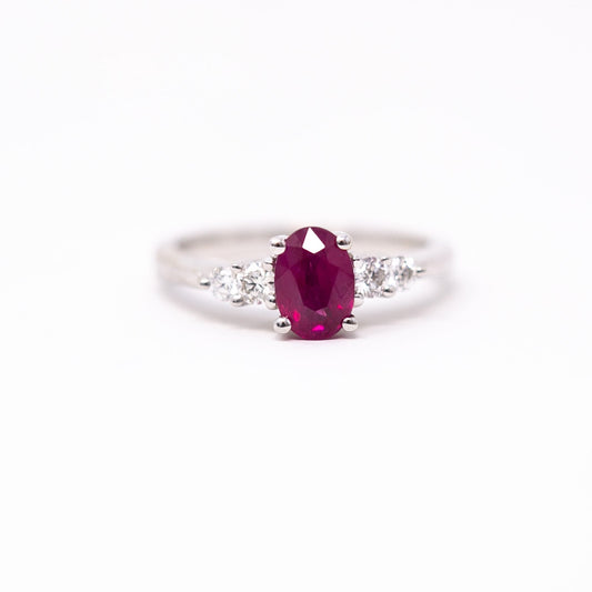 Ruby Diamond Ring